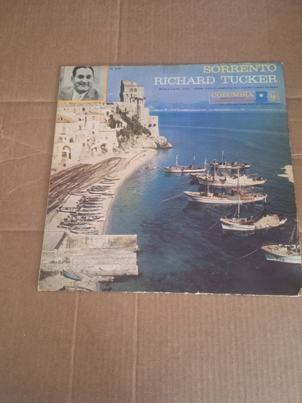 richard tucker sorrento lp record
